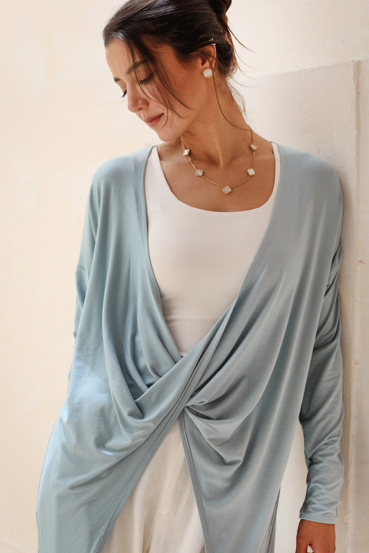Twisted top - Baby Blue