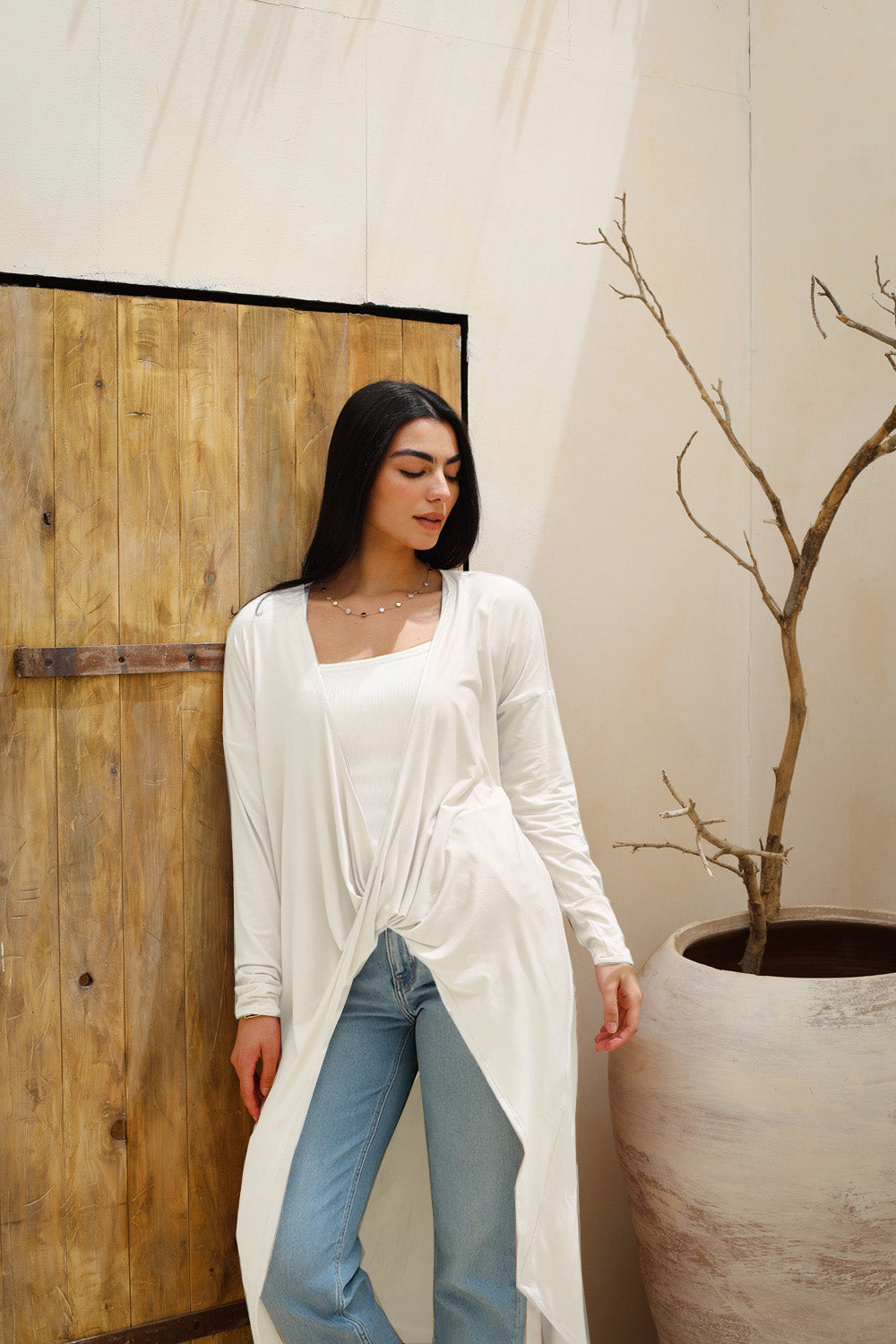 Twisted top - Off White