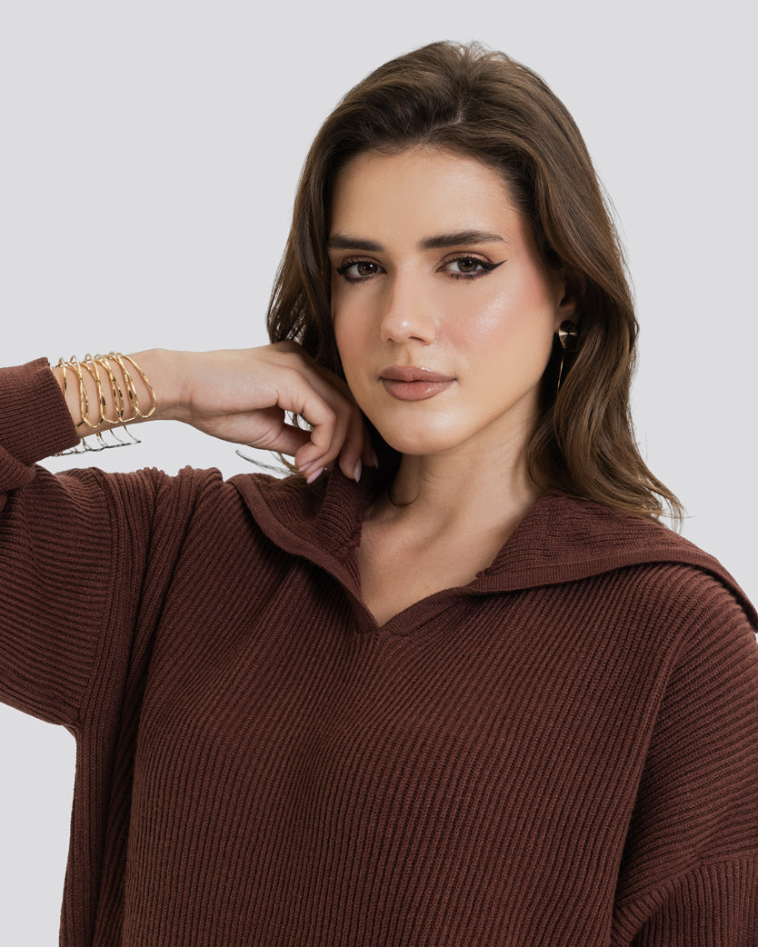 Warm Embrace Set-Mocha mousse