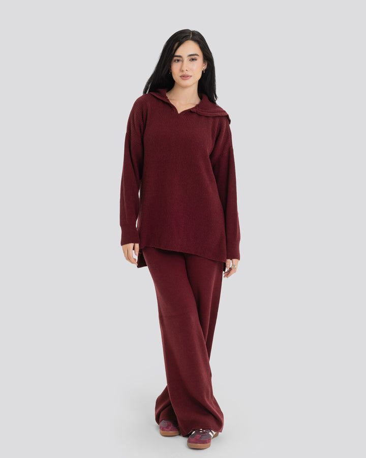 Warm Embrace Set-Burgundy