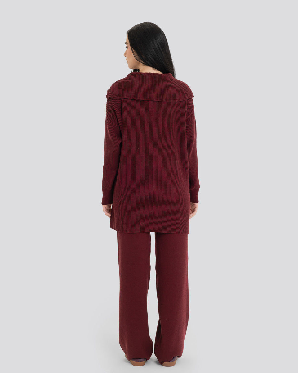 Warm Embrace Set-Burgundy