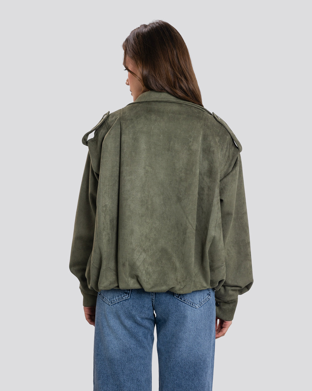 The Fold Jacket - Olive