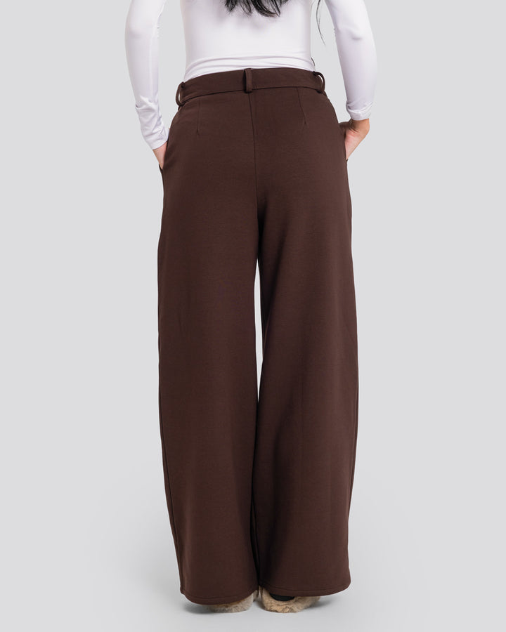 The Tailored Pants - Brown