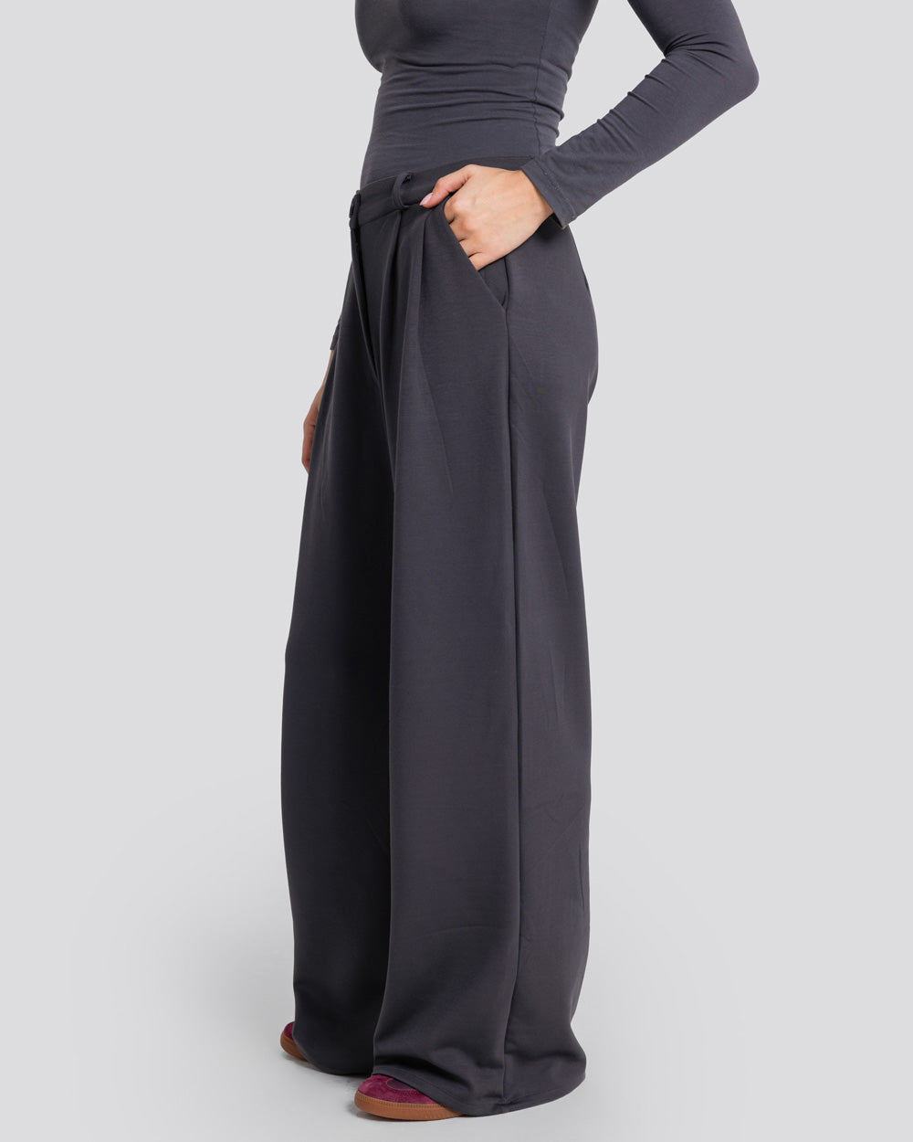 The Tailored Pants - Grey