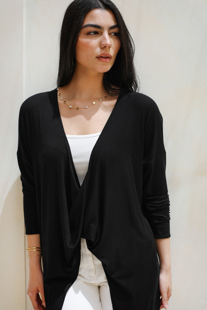 Twisted top - Black