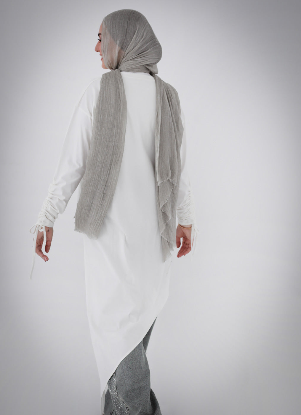 Crushed Asymmetric T-shirt
