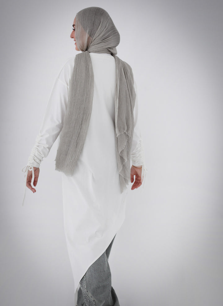 Crushed Asymmetric T-shirt