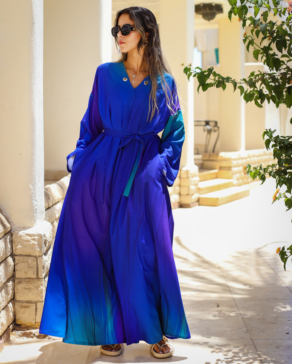 Ocean breeze dress- long sleeves