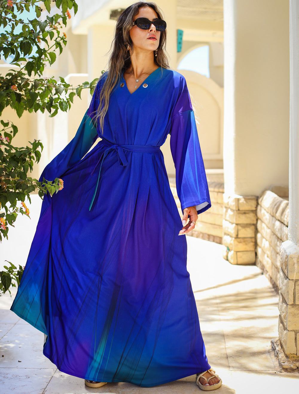 Ocean breeze dress- long sleeves