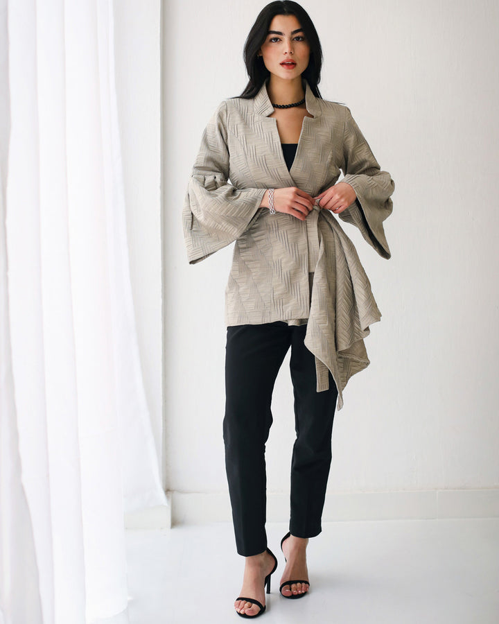 Flowy Draped Jacket