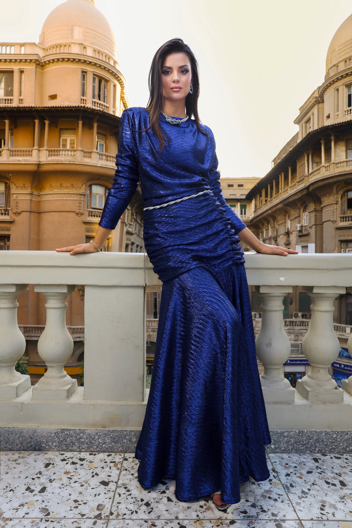 Glimma Dress - Blue