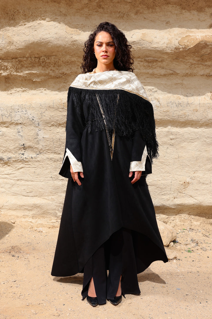 Lail kaftan with scraf