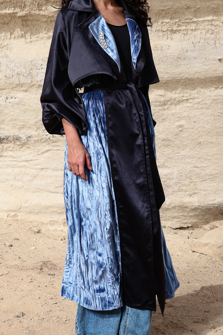 Najm Coat - Baby Blue