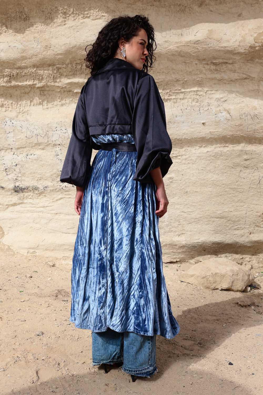 Najm Coat - Baby Blue