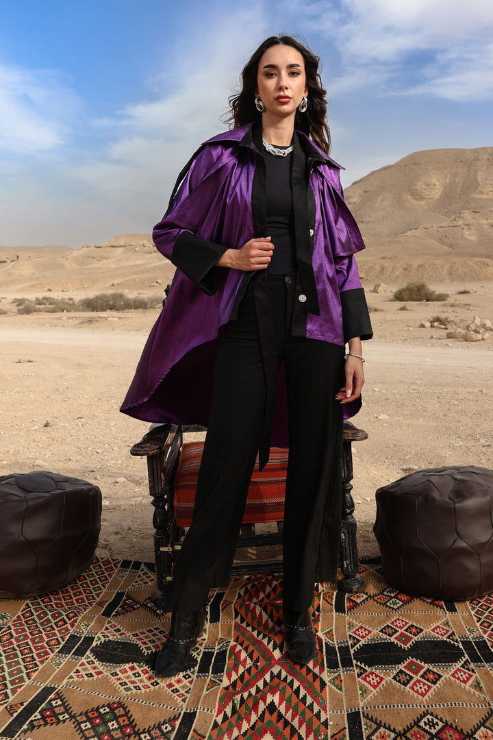 The High–Low Edit Trench - Purple