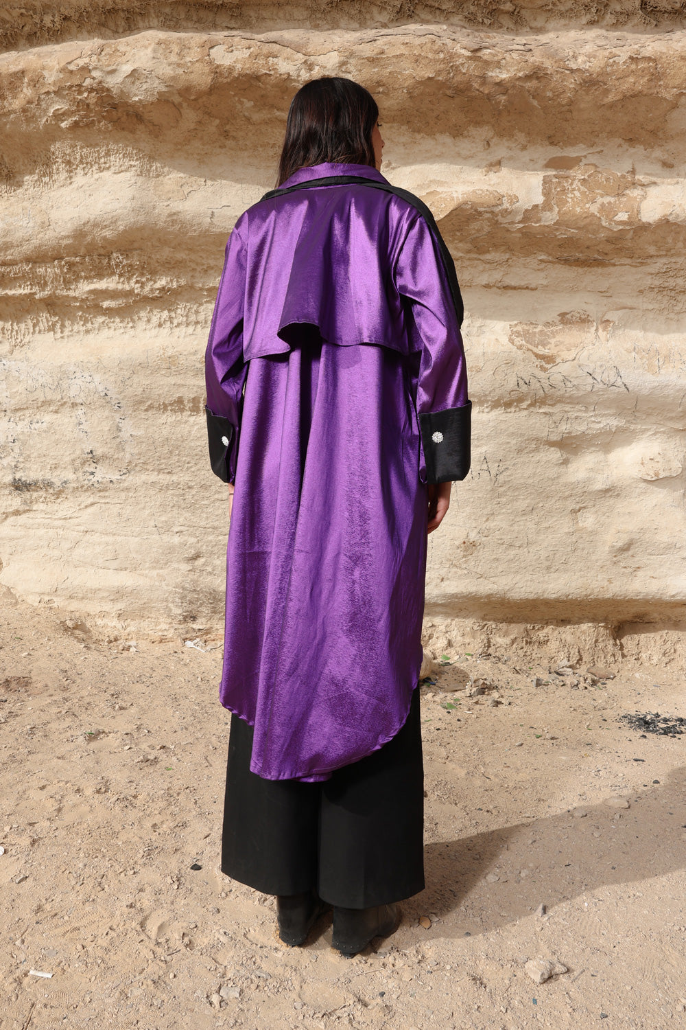 The High–Low Edit Trench - Purple