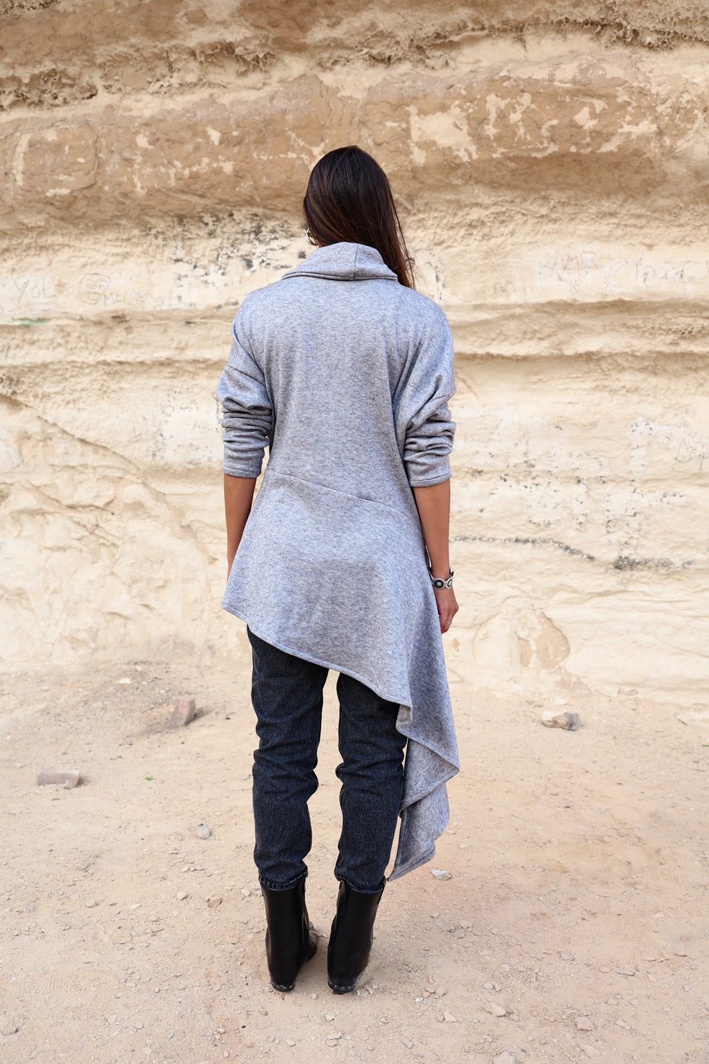 Draped Asymmetric Top