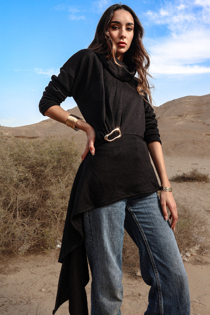 Draped Asymmetric Top