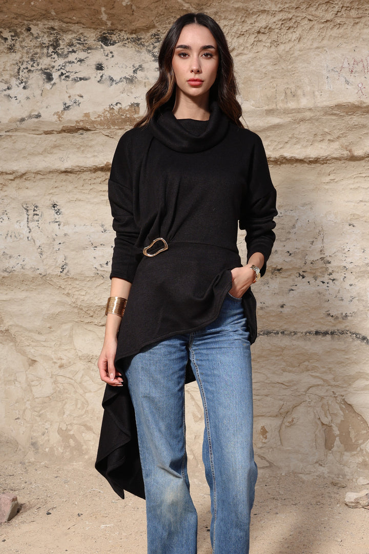 Draped Asymmetric Top