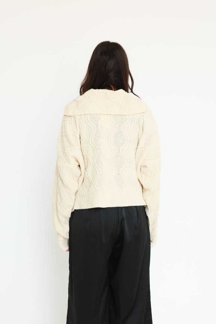 Creme Knit Sweater