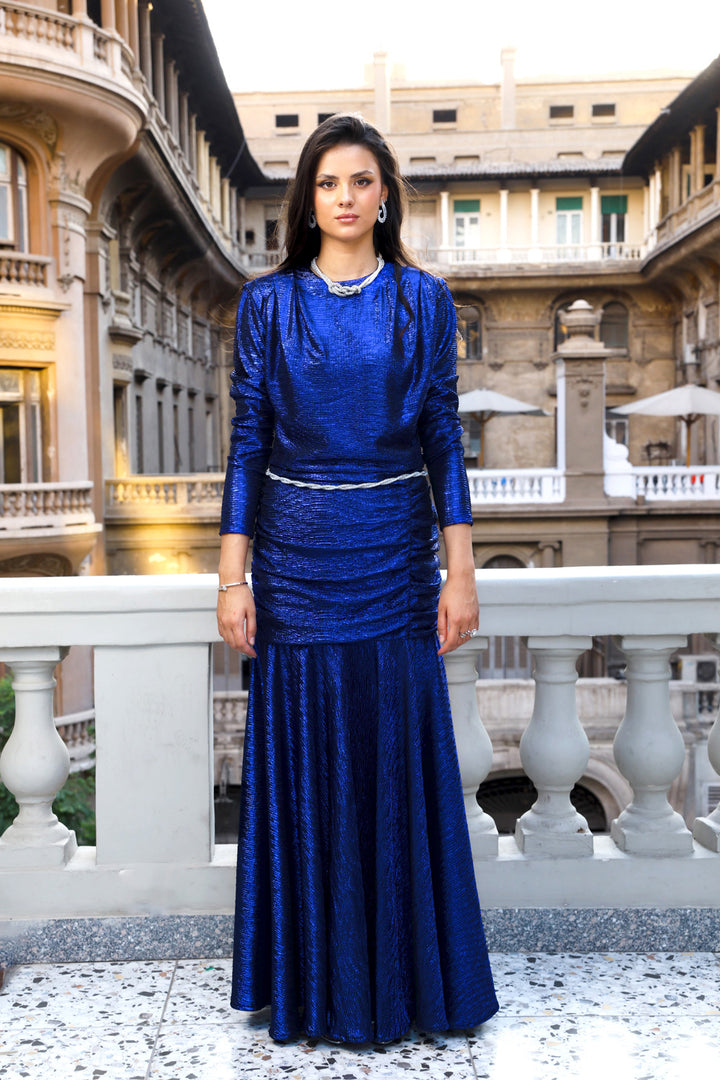 Glimma Dress - Blue