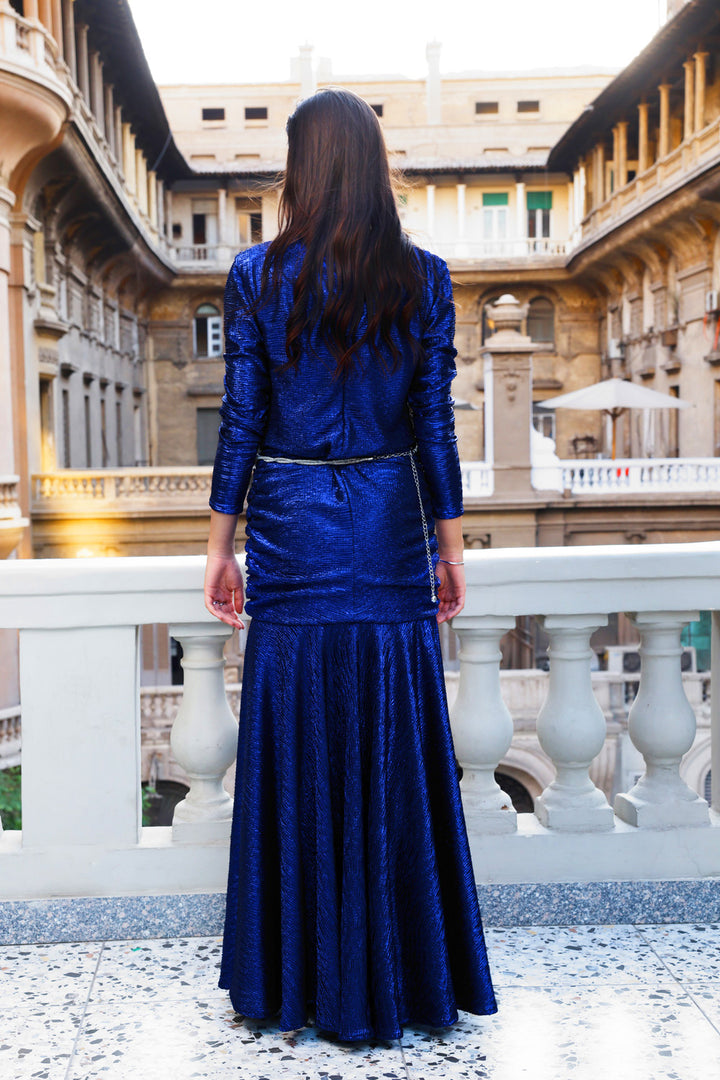 Glimma Dress - Blue