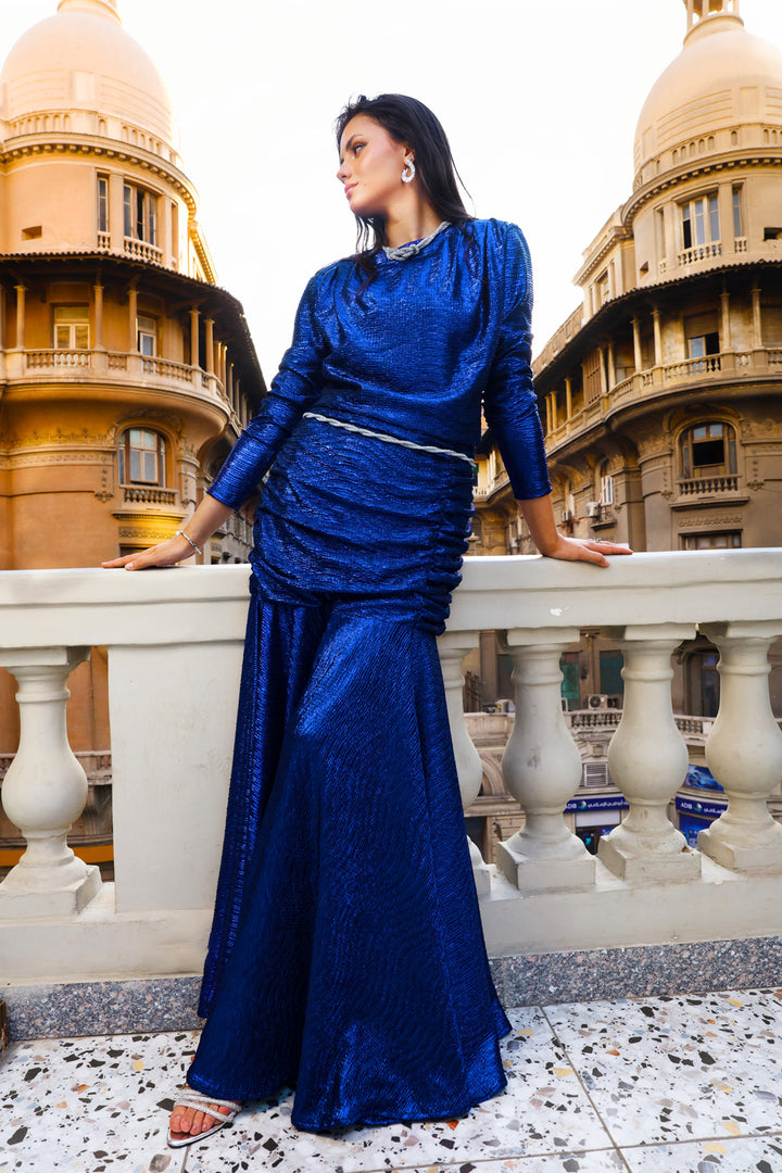 Glimma Dress - Blue