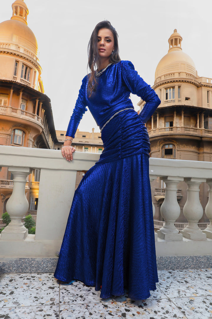 Glimma Dress - Blue