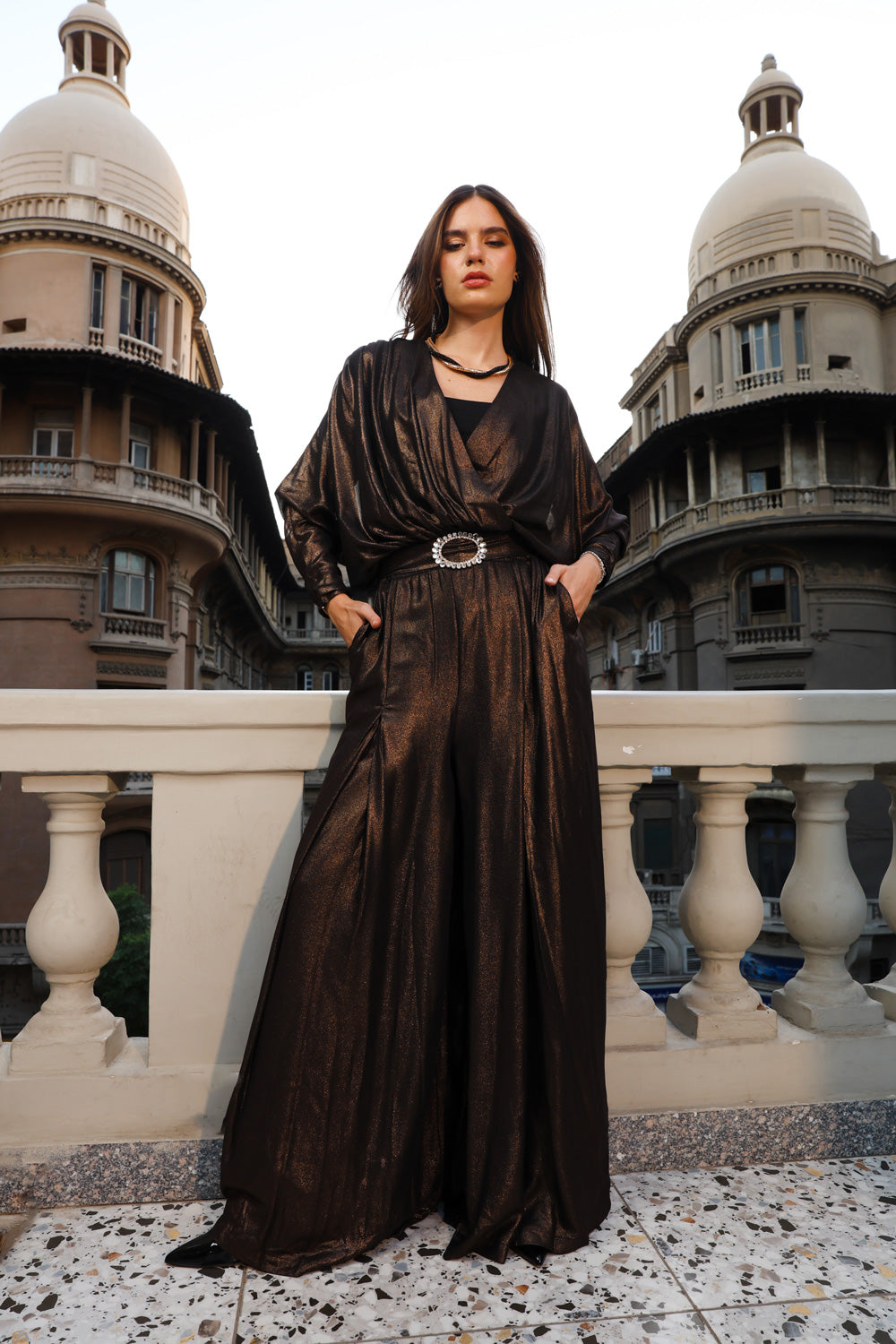 Free Glow Jumpsuit - Oxide Brown