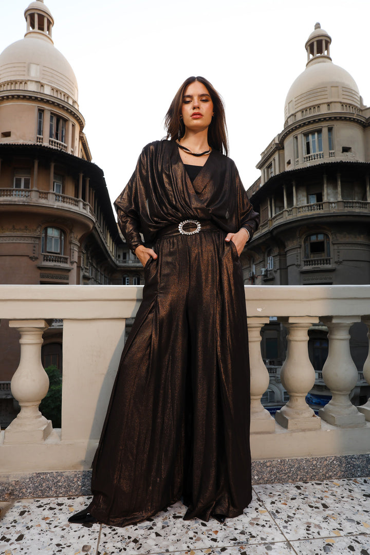 Free Glow Jumpsuit - Oxide Brown