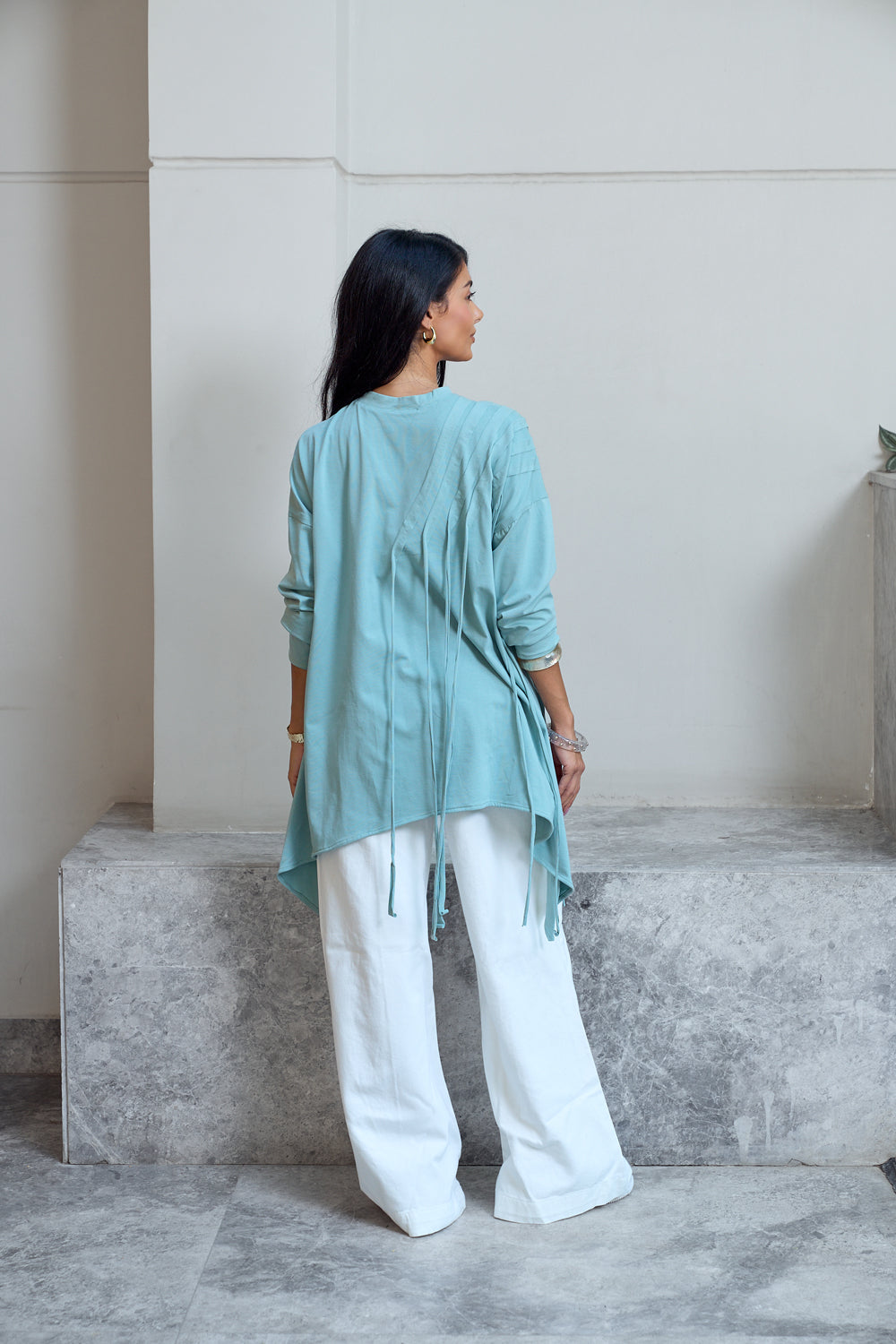 Fringes Cotton T-shirt