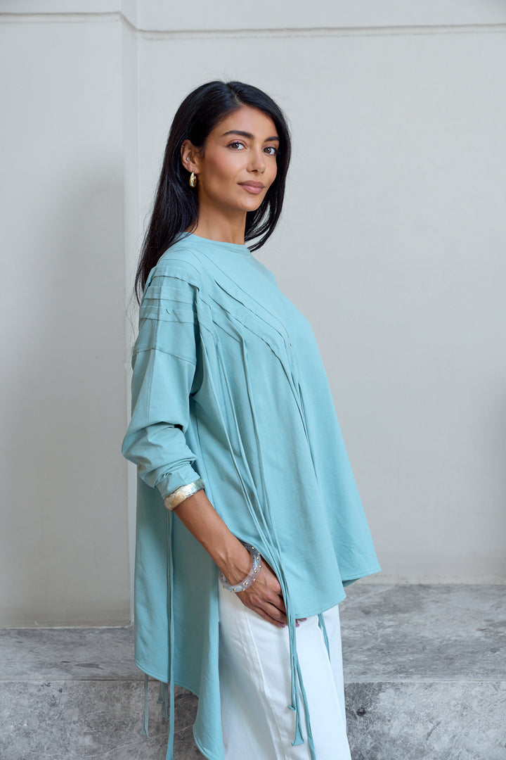 Fringes Cotton T-shirt