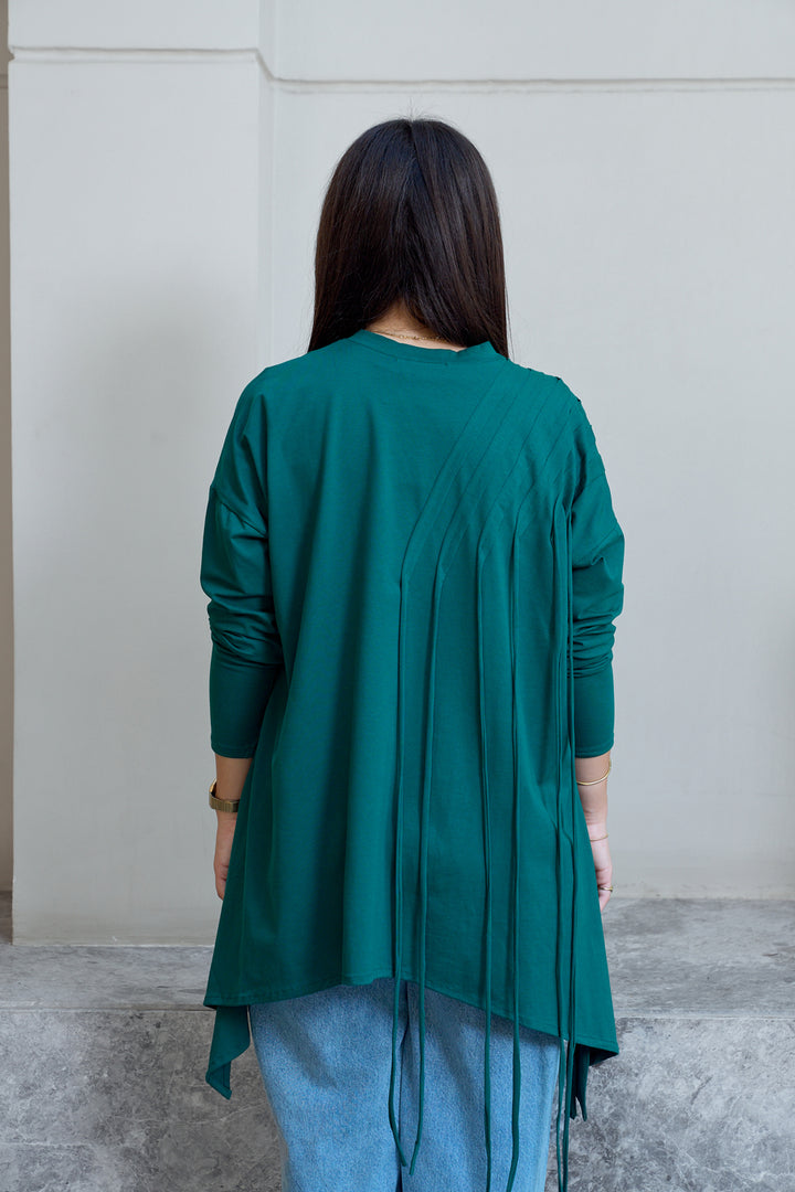 Fringes Cotton T-shirt