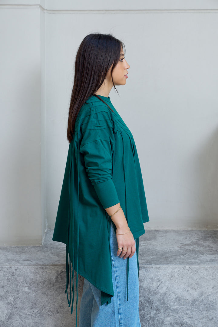 Fringes Cotton T-shirt
