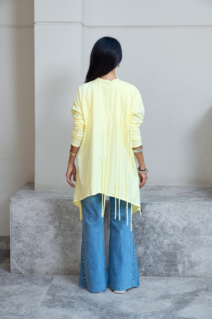 Fringes Cotton T-shirt