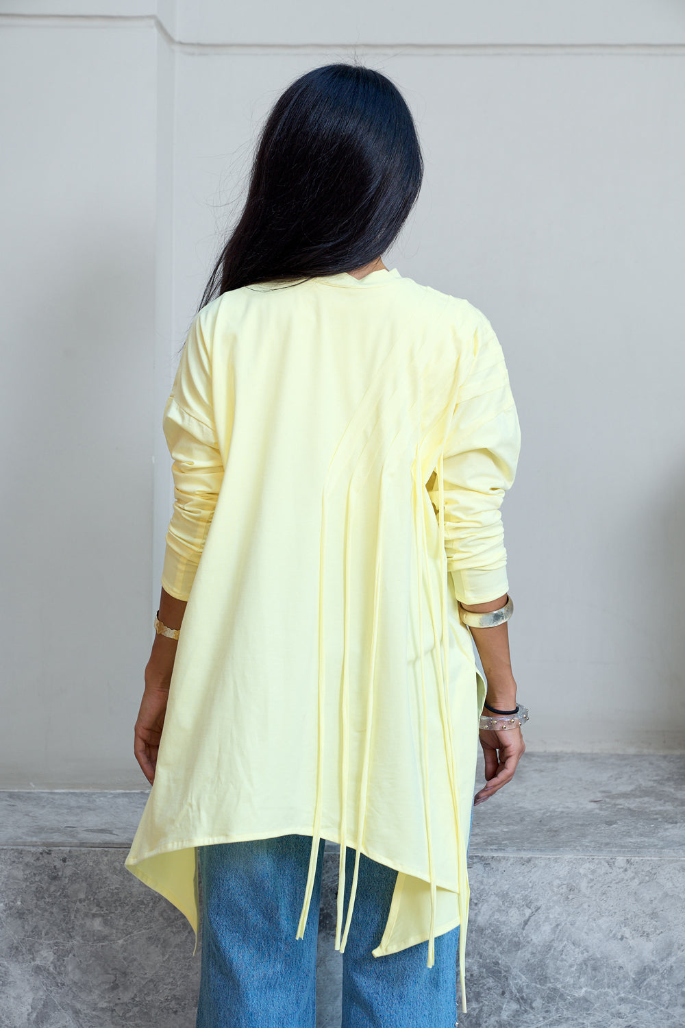 Fringes Cotton T-shirt