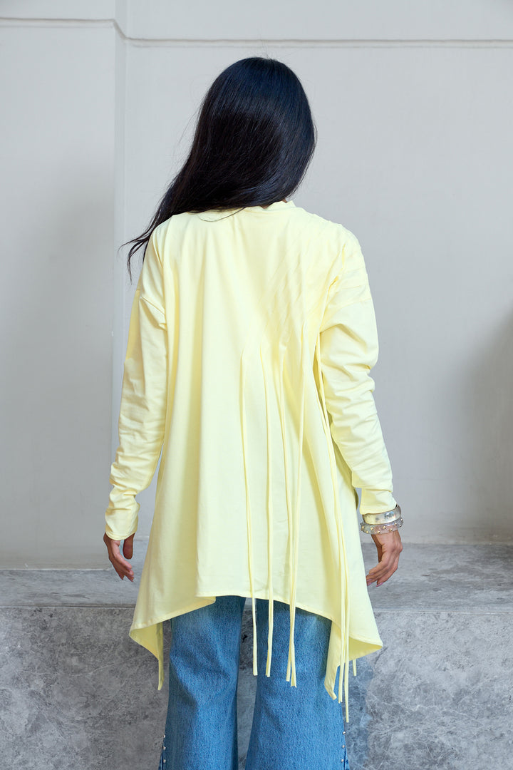 Fringes Cotton T-shirt