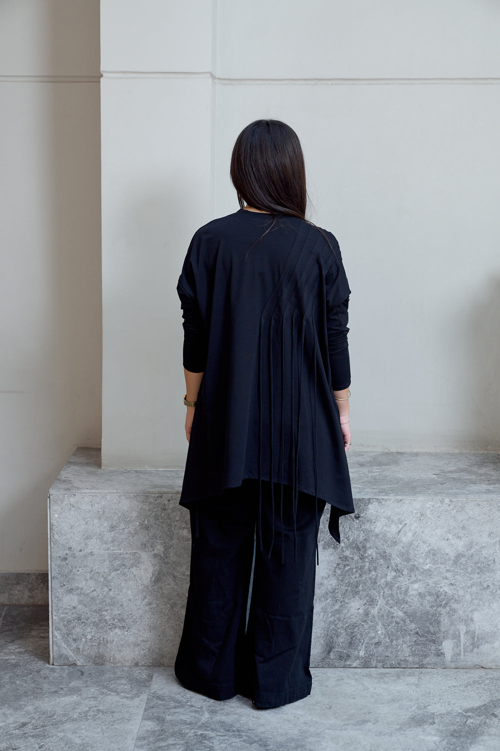 Fringes Cotton T-shirt