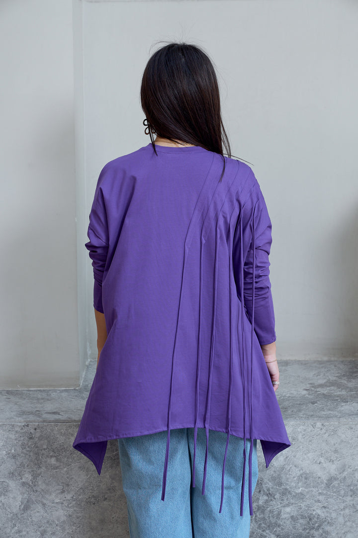 Fringes Cotton T-shirt