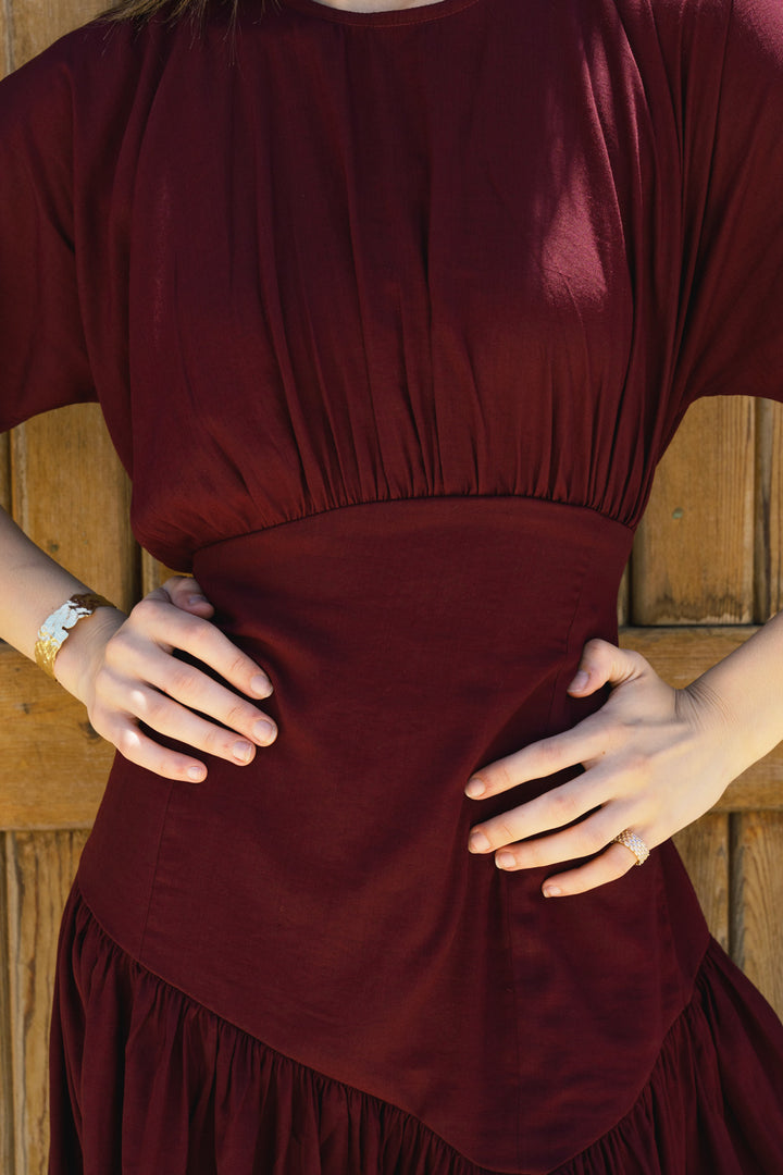Lumi dress - Burgundy