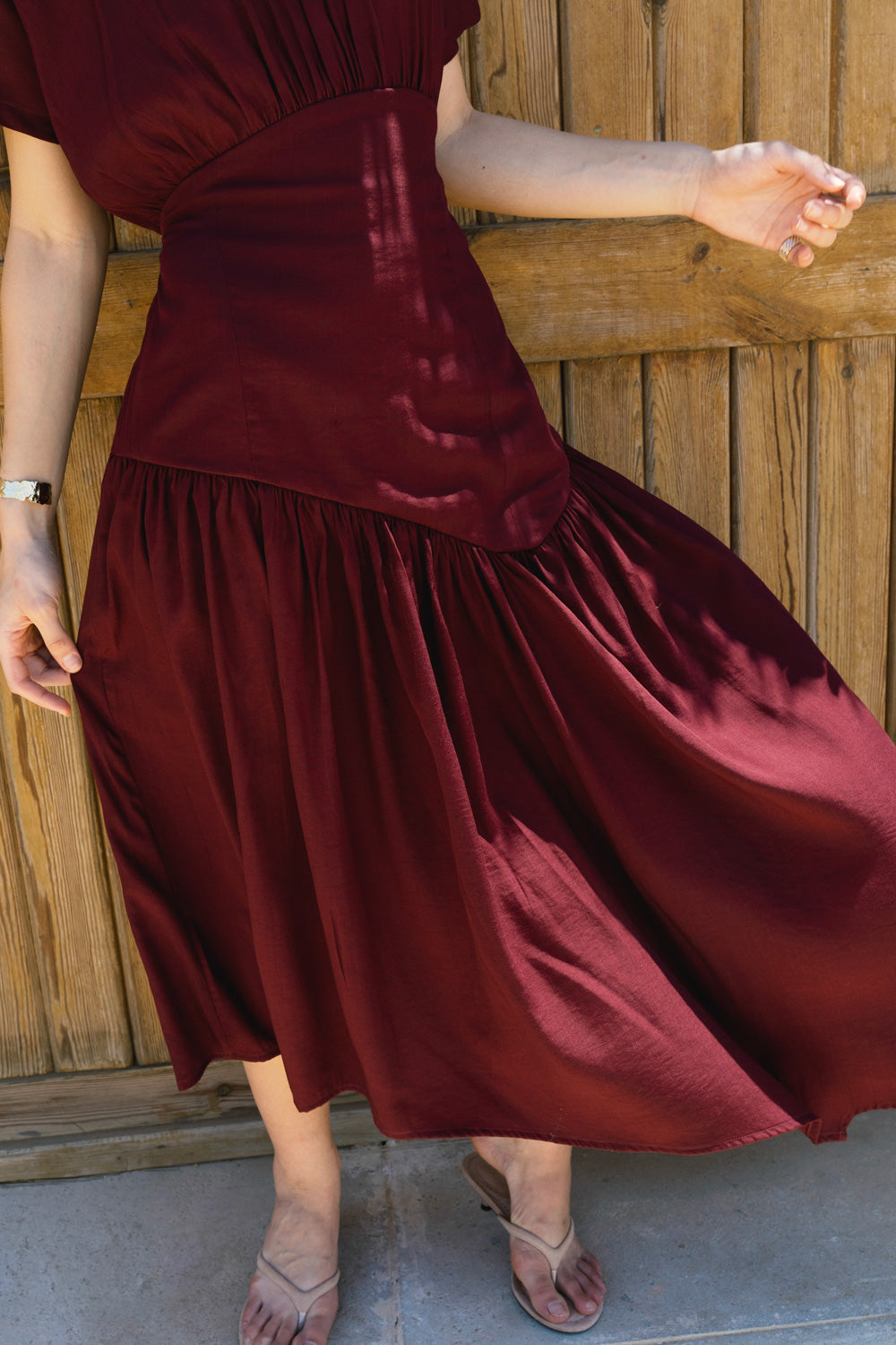 Lumi dress - Burgundy