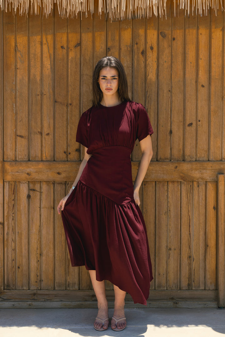 Lumi dress - Burgundy