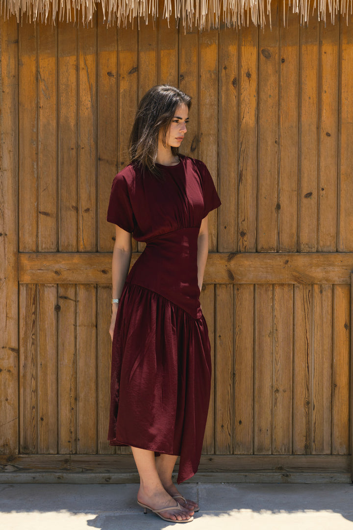 Lumi dress - Burgundy