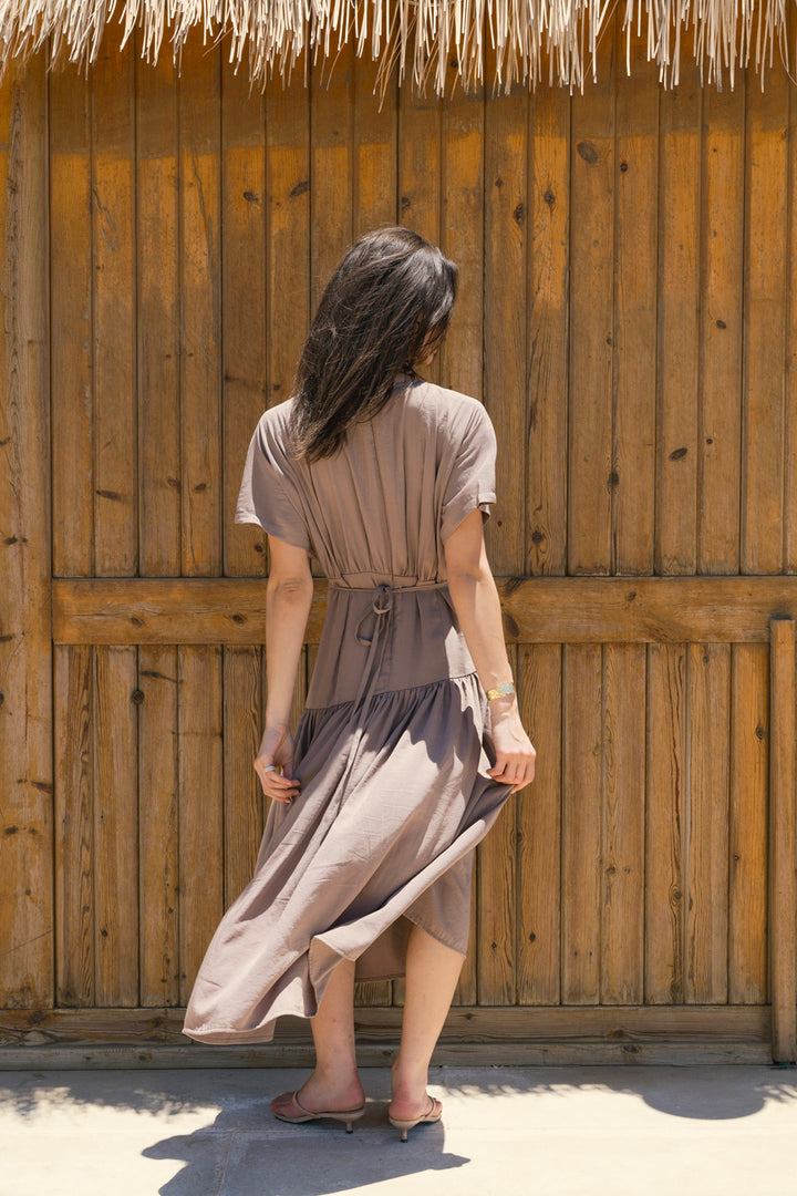 Lumi dress - Tanned Beige