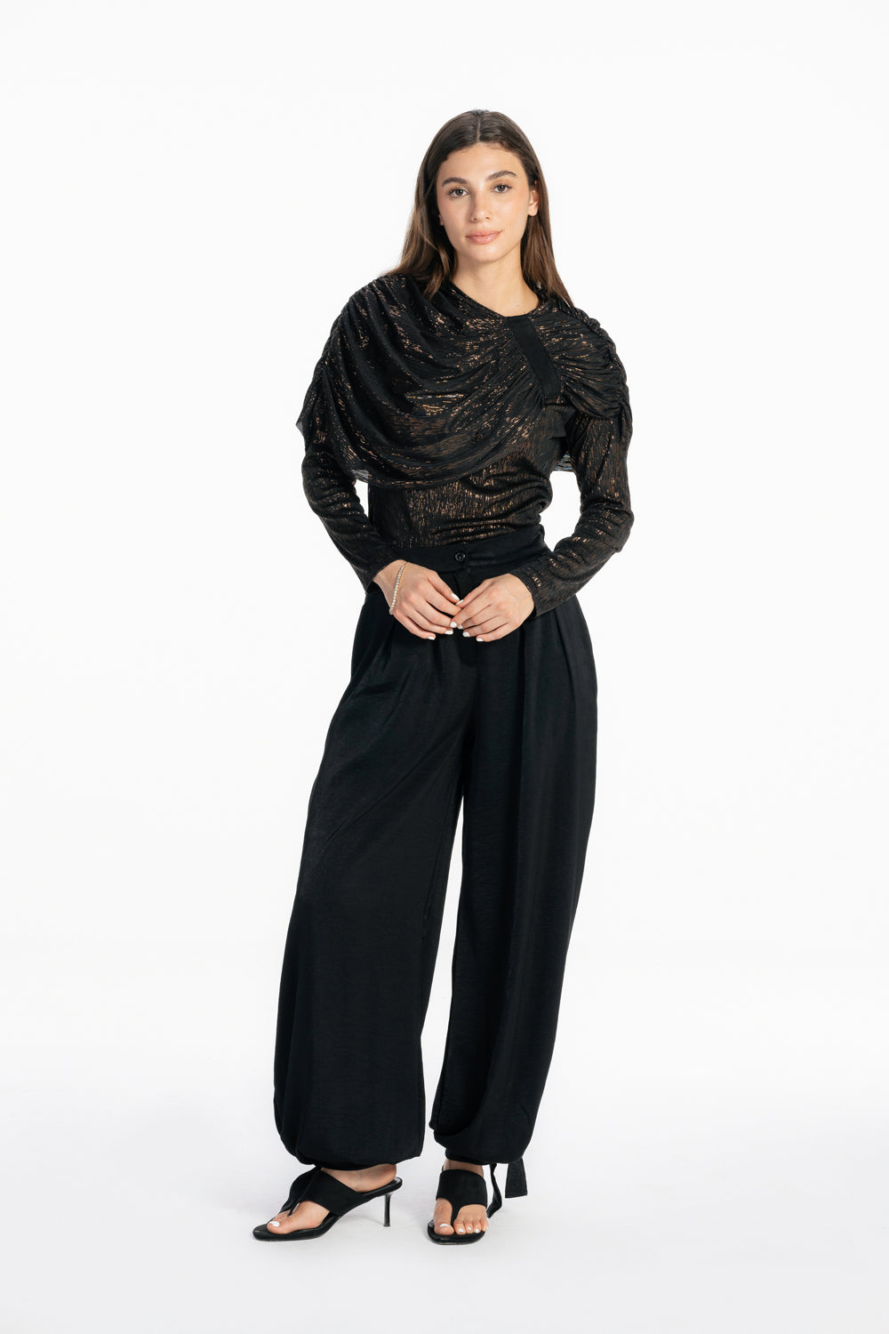 Drape Muse Top - Oxide