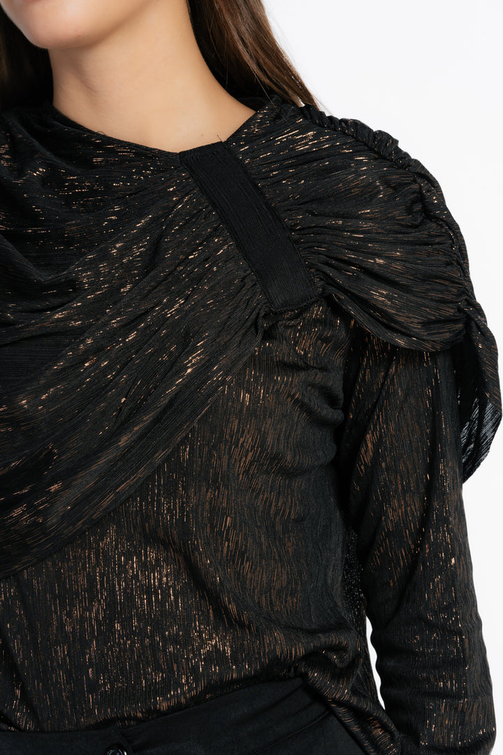 Drape Muse Top - Oxide