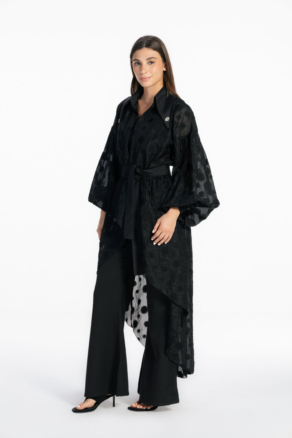 Sheer Muse Cardigan - Black