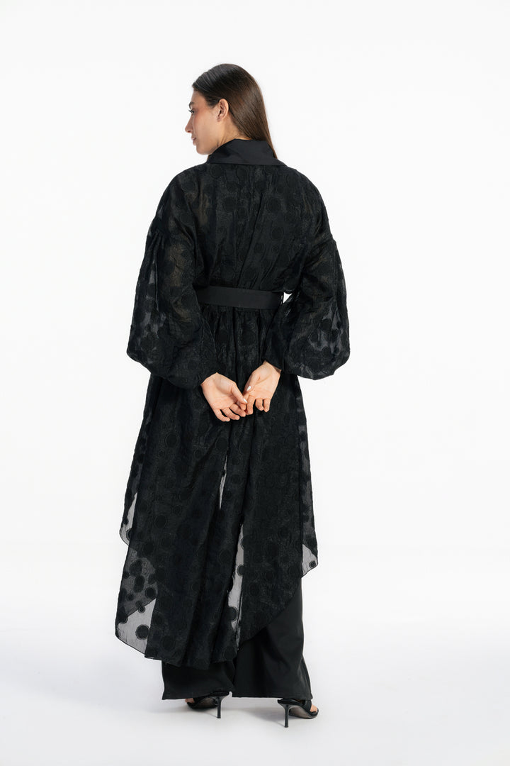 Sheer Muse Cardigan - Black