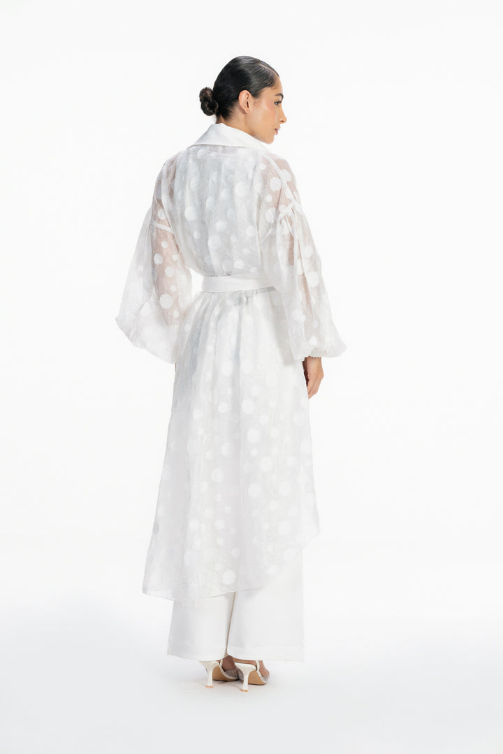 Sheer Muse Cardigan - White
