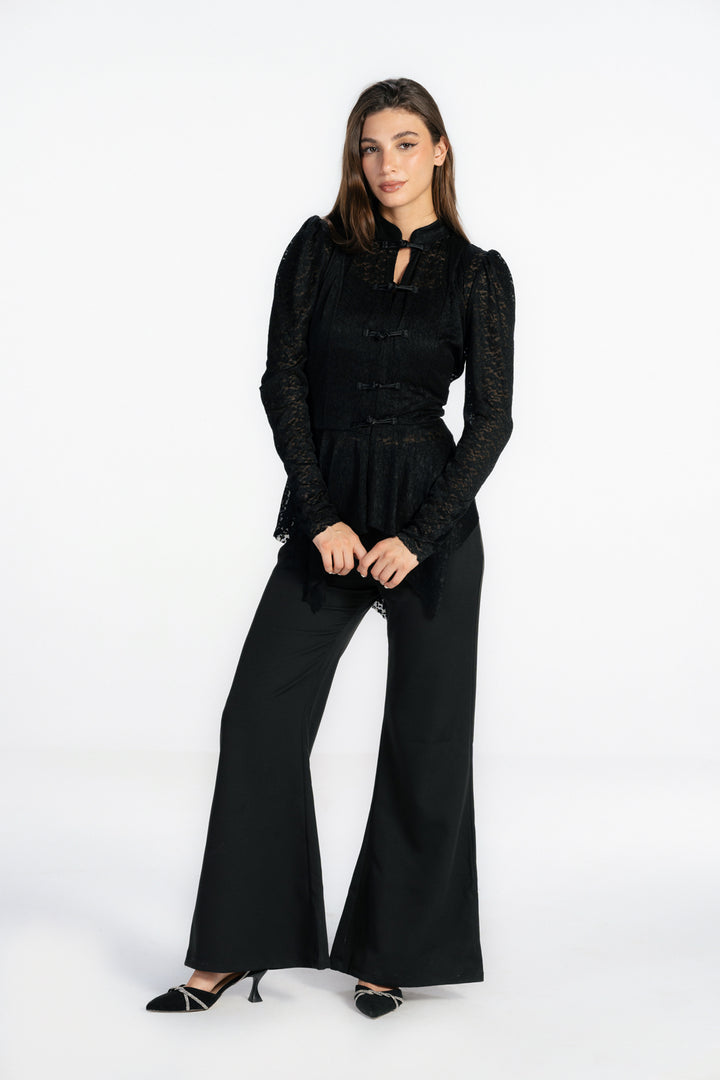 Allure Lace top - Black